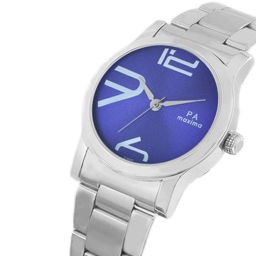 Maxima ATTIVO Women Blue Dial Analogue Watch - O-56381CMLI